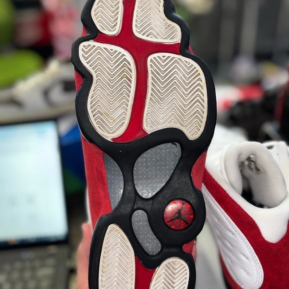 Jordan Retro 13 White Red Black Athletic Shoes Jordan 13 retro Chicago 2017 main image 4
